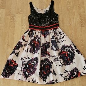 Anthropologie Cotton and Lace Dress